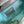 GG MARMONT 16 MINI SHOULDER BAG BLUE IRIDESCENT CALFSKIN
