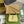 BORSA MINI JACKIE NOTTE 19 IN PELLE DI VITELLO LACCATA SCREPOLATA GIALLO CHIARO E FERRAMENTA ORO
