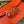 HORSEBIT 1955 SHOULDER BAG 25 IN ORANGE LAMBSKIN GOLD HARDWARE