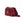 MARMONT SMALL MULTI-POCKET BAG 25 IN CURRANT RED CALFSKIN GOLD HARDWARE