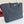 GG Tribeca Large Tote Bag Dark Blue Canvas Cowhide 141726