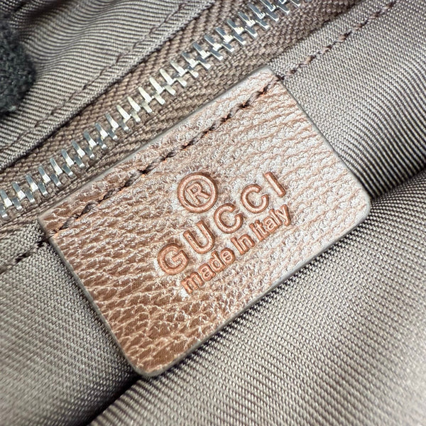 GG Tag Small Crossbody Bag Beige Canvas 141748