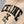 Felpa con cappuccio e logo Celine 25 Letter in misto cotone beige e nero
