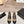CC 24P SLINGBACKS 45MM BEIGE BLACK LAMBSKIN