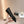 ballet flats black lambskin embroidery grosgrain