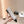 ballet flats white red lambskin embroidery grosgrain