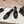 cc sandal flower 85 black white calfskin