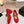 MARY JANE SHOES RED PINK WOOL TWEED