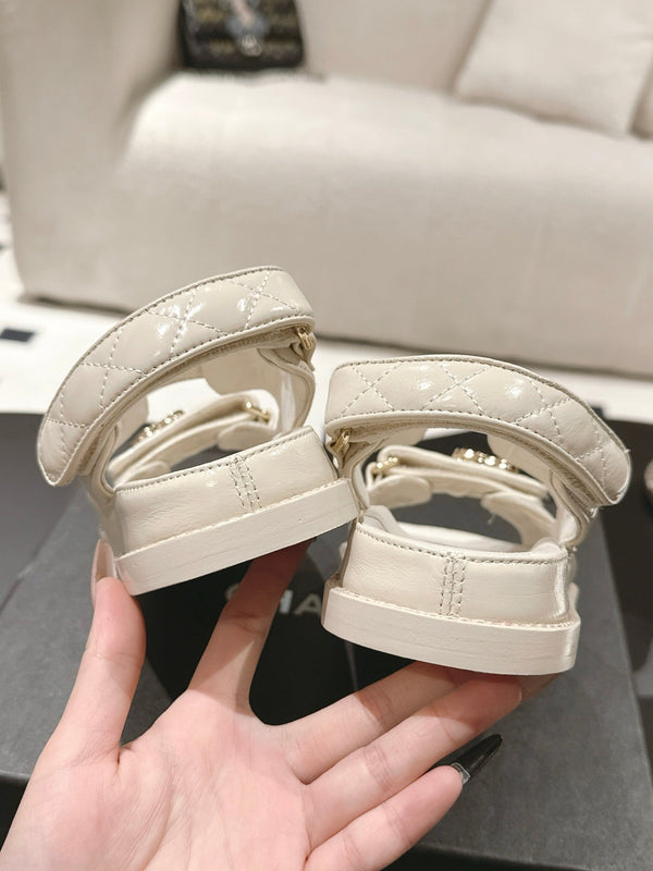 cc 25p dad sandal cream leather 237558