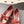 CC 25B Small Bow Buckle Ballet Flats 10mm Black Red Sheepskin Patent Leather 415748