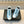 CC 26s Trainers White Blue Calfskin & Suede 618694