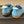 CC 26s Trainers White Blue Calfskin & Suede 618694