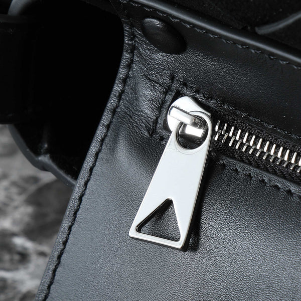 BORSA A TRACOLLA BV 25S DIAGO 25,5 IN PELLE DI VACCA NERA