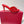 VT High Heeled Sandals Red Sheepskin 292797