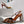 VT High Heeled Slingbacks Russet Sheepskin 292822