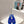 VT High Heeled Sandals Blue Sheepskin 292839