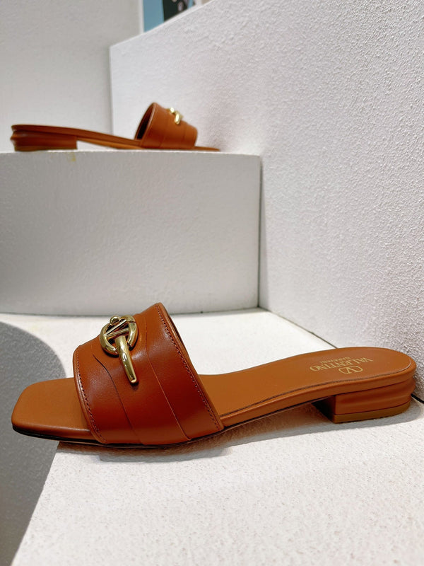 Ciabatte VT Moon in pelle marrone vacchetta 292861