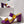 VT One Stud Leather Sandals Purple Cowhide 292891