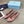 Prada 25th Double Strap Ballet Flats Dusty Rose Satin 564121