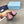 Prada 25th Double Strap Ballet Flats Dusty Rose Satin 564121