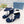 Prada 25 Mary Jane Shoes 55mm Dark Blue Fabric 564184