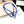 Bracciale Lockit in argento blu