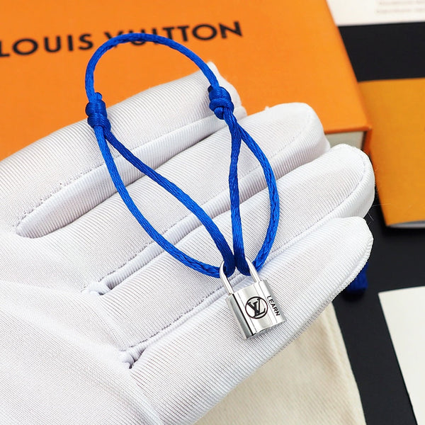 Bracciale Lockit in argento blu