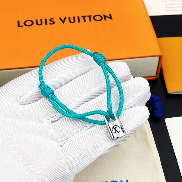Silver Lockit Bracelet Cloud Blue