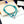 Silver Lockit Bracelet Cloud Blue
