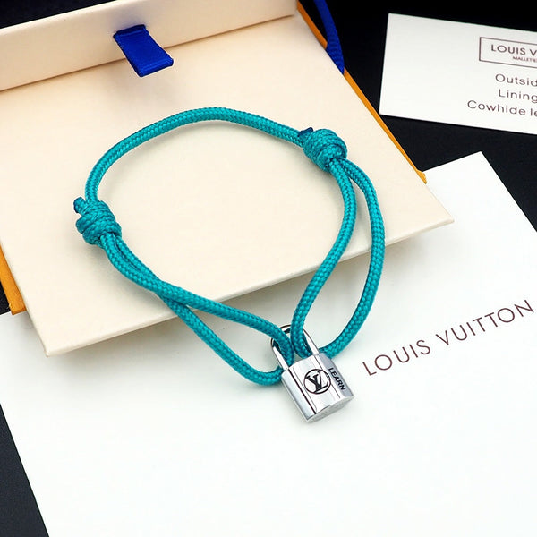 Silver Lockit Bracelet Cloud Blue