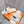 HM Oran slippers sliver buckle white wool
