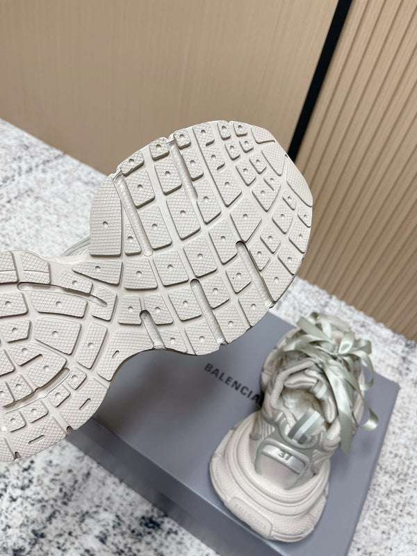 Balenciaga Sneaker Mesh Lace-up Light Gray Fabric 534185