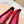 Miu Pointed-Toe Ballet Flats Red Sheepskin 591566