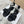CD 26s Sandals Black Sheepskin Canvas 643494