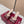 GG Sandal With Horsebit 8.5cm Burgundy Shiny Leather 752222