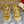 Rockstud M-Way Platform Sandal Gold Leather
