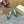 Jimmy Sandal 130mm In Duck Neck Blue Lambskin With Stone 581553