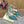 Jimmy Saeda 105 In Duck Neck Green Pearl Studded Lambskin Pumps 581503