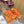 ISABELLA SANDAL ORANGE CALFSKIN
