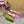 WOMEN'S SLIDE SANDAL WITH GG CROSS BRIGHT PINK CANVAS
