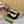 GG PLATFORM SANDAL BLACK CALFSKIN WITH CHAINS