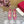 Ballerina In Toile Iconographe 20mm In Lotus Pink Mix Grey Brown Cotton Canvas And Lambskin 102828