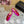 ALAIA BALLET FLATS IN DEEP PINK VELVET
