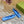 BALLET FLAT IN COBALT BLUE SILK