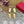 HIGH PUMP MULE 80MM GOLD CALFSKIN