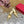 HIGH PUMP MULE 80MM IN GOLD CALFSKIN