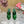DC Keira Open-Toe Mules Green Leopard-Print & Sheepskin 926001