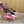 DC Rhinestone Buckle Mules Light Pink Silk & Sheepskin 926019