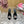 DC Rhinestone Buckle Mules Black Suede & Sheepskin 926025