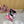DC Rhinestone Buckle Mules Pink Silk & Sheepskin 926028